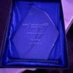 Glass award for Business Continuity Award 2023 by Cambridge Risk Solutions.