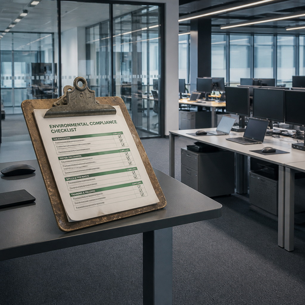ISO 14001 environmental management standard — relevance for digital and tech businesses