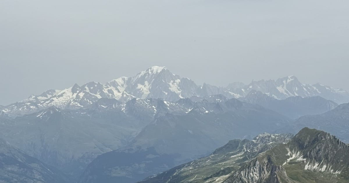 Mont Blanc and the French Alps, the destination behind a lesson in contingency planning